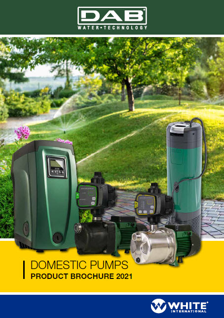 DAB Domestic Pumps Product Brochure